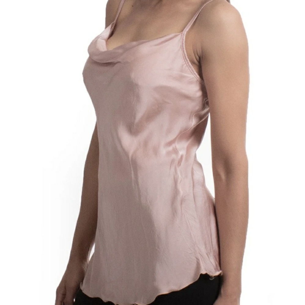 Satin tank top